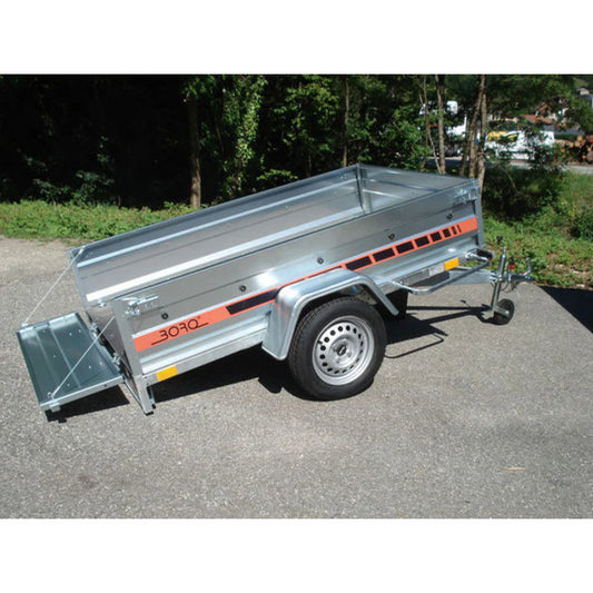 Remolque de equipaje Boro 2 ejes 750 kg – Conducir sin permiso E