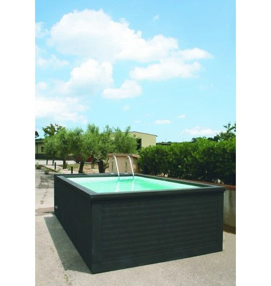 Contenedor de piscina móvil 5M25x2M55x1M26