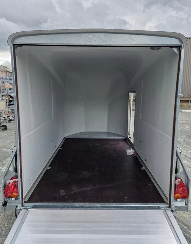 Furgoneta Debón Cargo 1300 en Poliéster Azul con Puerta Lateral Nueva